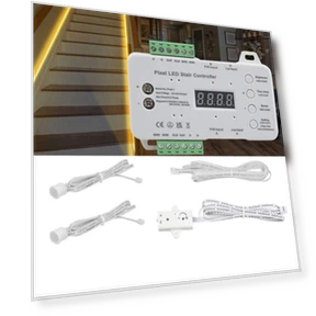 Lighting Controller with DC Extension — Light Dimmers, grocery Room