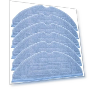 Microfiber Replacement Pads — Accessories, Five Colorful