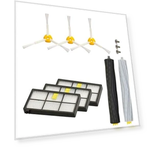 Replacement Filter and Brush Kit — Parts & Accessories, Five Colorful