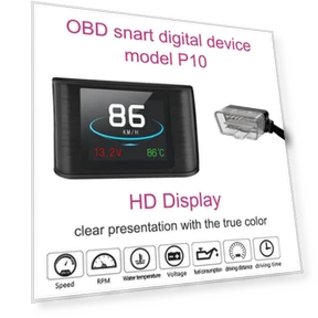 Smart Digital HUD OBDII Meter — Car Accessories & Gadgets, LEEPEE