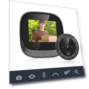 Smart Door Viewer Camera — Smart Home Security, Qichuanxin