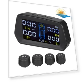 Tire Pressure Monitoring System with Solar Power — TPMS Sensor Replacements, VehicleKit
