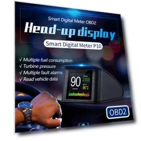 Universal HUD OBD2 Smart Digital Meter — Car Accessories & Gadgets