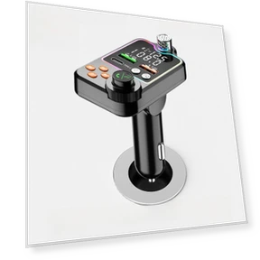 Bluetooth Car Charger with MP3 Player — Phone Accessories, AI Supermarket