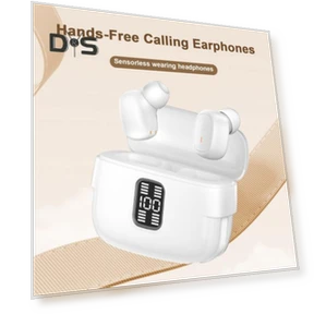 Bluetooth Wireless Earbuds — In-Ear Headphones, Phone Needs