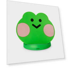 Lenini Winter Desktop Smartphone Fast Wireless Charger — Chargers, LINE FRIENDS