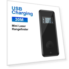 Portable USB Rechargeable Mini Smart Laser Distance Meter — Laser Distance Measuring Tools, LEEPEE Automotive Parts