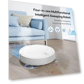 Rechargeable Robot Vacuum 5-in-1 — Smart Cleaning Robots, SKIYER