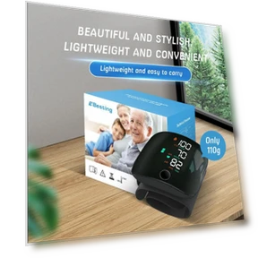 Rechargeable Wrist Blood Pressure Monitor — Blood Pressure Monitors, AI Supermarket