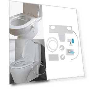 Smart Toilet Bidet Sprayer Set — Brushes & Holders, Seahorse Home