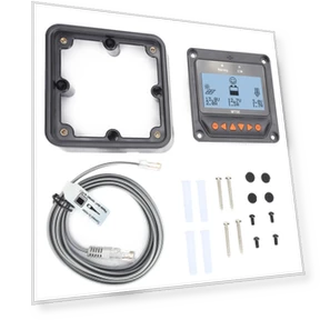 Solar Charge Controller with LCD Display — Power Management, Canaryy