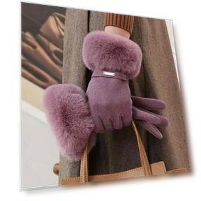 Winter Touchscreen Gloves — Cold Weather Gloves, Lucky Black Cat
