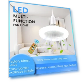 Compact Energy-Saving LED Ceiling Light — Overhead Lighting, AI Supermarket