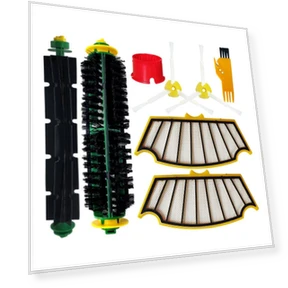 Main Side Brush, HEPA Filter, Front Wheel Kit — Parts & Accessories, Elegant Living House