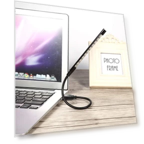 Portable Flexible Touch Switch Keyboard Laptop Lamp — Study & Desk Lighting, Elegant Living House