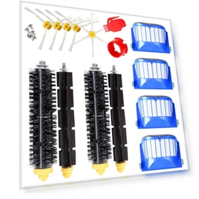 Side Brush and HEPA Filter Set — Parts & Accessories, Elegant Living House