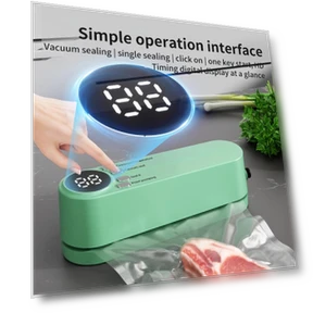 Universal Kitchen Vacuum Sealer with Inflation Function — Vacuum Bags, HY Life House