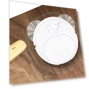 3-in-1 Sweeping Vacuum Mop Robot — Smart Cleaning Robots, Cozy Cottage-Relax