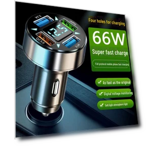 Multifunctional Car Charger — Chargers, AI Supermarket