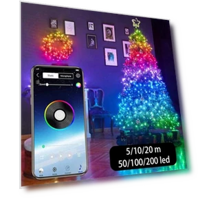 Personalized Smart LED Christmas Tree Lights — Lighted Displays, LanZhong LED
