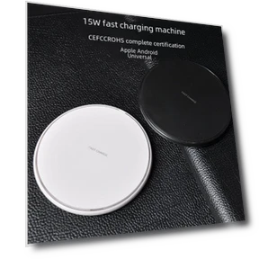 Round Wireless Charger — Chargers, AI Supermarket
