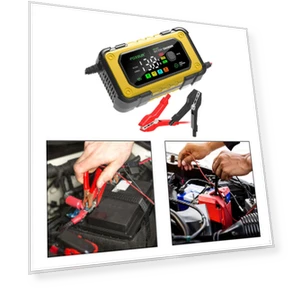 Smart Car Charger with Large Screen — Vehicle Power Solutions, Sports