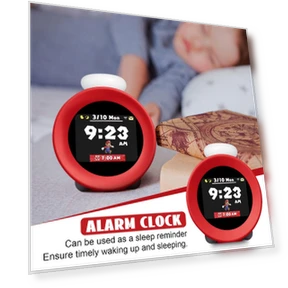 Sound Alarm Clock with Somatosensory Function — Alarms & Clocks, superhero