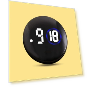 Touchscreen Dashboard Clock — Clock, Auto Home Solutions