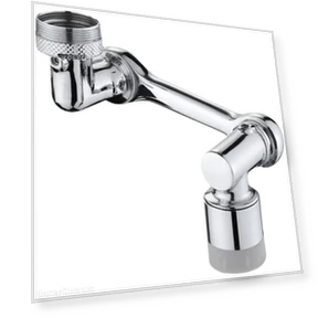 Universal Rotating Robotic Arm 1080° Faucet Extender — Aerators, Stone Home