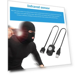 USB PIR Infrared Motion Detector Sensor Switch — Motion Sensors, Luminaire Lighting Mall