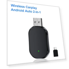2-in-1 Wireless Adapter for Carplay and Android Auto — Phone Accessories, sugarberry