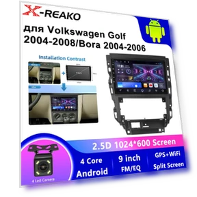 Android 13 Car Radio Display Multimedia System — Stereo Receivers, X-REAKO Global Car Radio