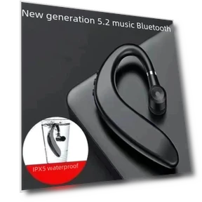 Bluetooth Headset with Ear Hook — Headsets, Smarter than future