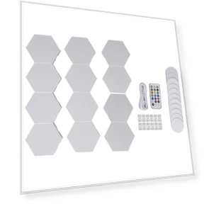 Hexagonal Wall LED Light Sets — Wall Lighting, Beauty2ZY