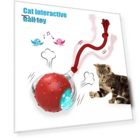 Interactive Cat Toy with Rolling Ball — Cat Playthings, Pet park