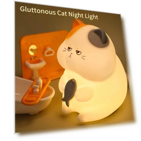 Night Light 'Hungry Cat' — Night Lights, Exquisite goods home furnishing