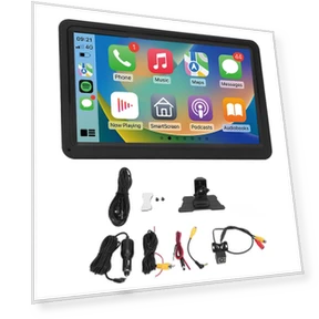 Portable Car Stereo with Voice Control — Stereo Receivers, ZY-Beauty-N