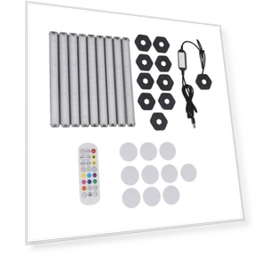 RGB LED Wall Light Set — Wall Lighting, ZuiyouPet1