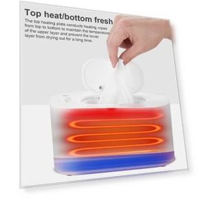 Smart Baby Wipe Warmer with LED Light — Warmers, Home Furnishing Department Mall