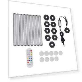 Smart WiFi RGB LED Wall Light Panels — LED Strips, ZuiyouBeauty