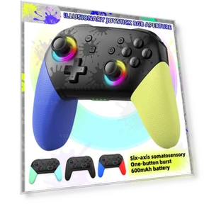 Wireless Gamepad with RGB Backlight — Gaming Controllers, VILCORN