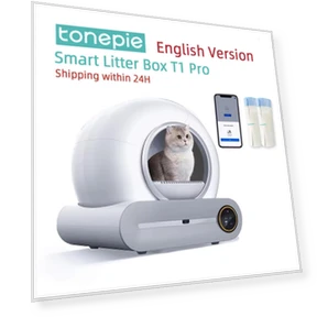 Automatic Smart Cat Litter Box — Waste Bins, Build My Home