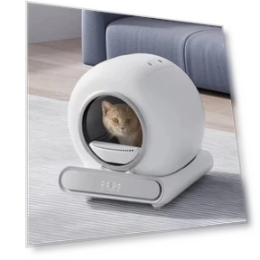 Automatic Smart Cat Litter Box — Waste Bins, Build My Home