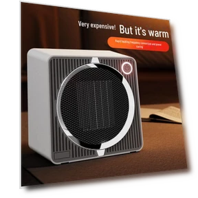 High-power Ceramic Table Heater — Portable Heating Solutions, Small Appliances
