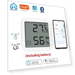 Mini Bluetooth Temperature and Humidity Sensor with LCD Screen — Home Climate Control, HIMO Group
