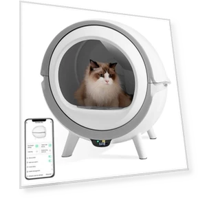 Smart Self-Cleaning Cat Litter Box — Waste Bins, Build My Home