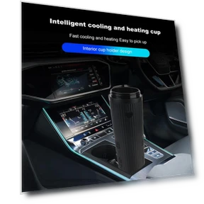 Stainless Steel Smart Coffee Mug — Beverage Warmers, Rustic Elegance House