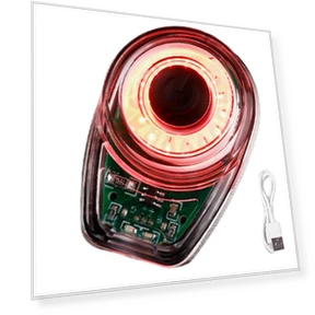 USB Rechargeable Bike Tail Light — Bike Headlights, Rustic Elegance House