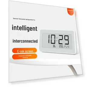 Smart Bluetooth Thermometer and Hygrometer Pro — Home Climate Control, Xiaomi