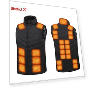Smart Temperature Control Heated Vest — Men's Vests, Top Men Wardrobe